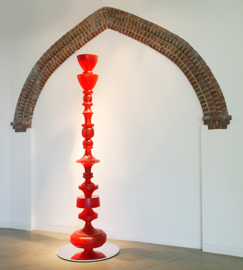 The Rising Column by Niho Kozuru, in the Permanent collection of The DeCordova Museum